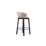 Glide Chair Upholstered Seat Oak