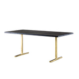 T-Leg Dining Table