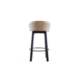 Glide Chair Upholstered Seat Oak