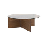 Jaunt Glass Round Coffee Table