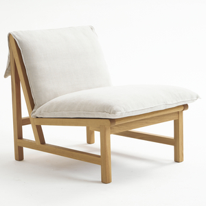 Sketch - Cantaloupe chair (Fabric3: Asa 0009 bone, Legs: Ligh Oak)W60xD79xH73cm